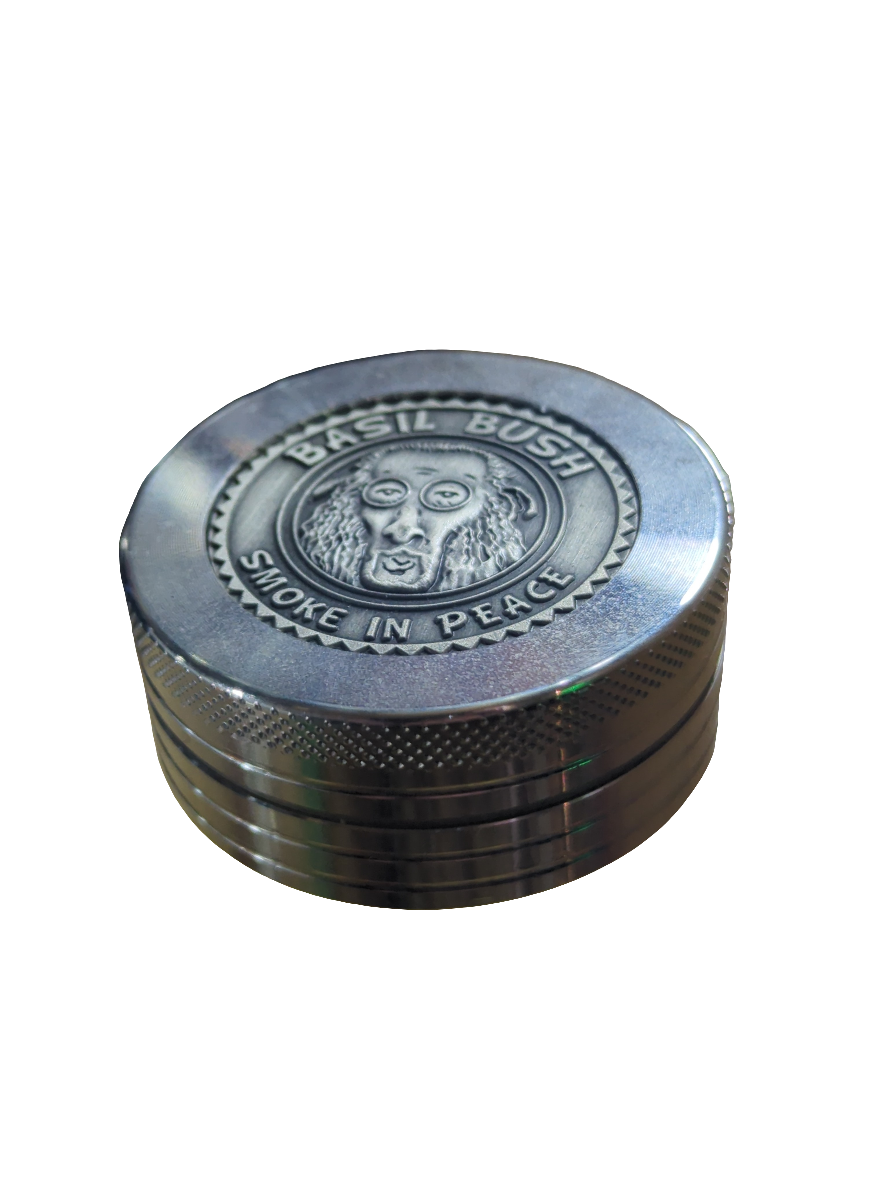 Basil Bush 2 part 40mm Aluminium Basil Bush 3D logo