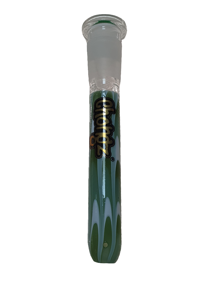 ART Glass Stem 19mm-14mm 9.5cm - ZIG ZAGSTEM03