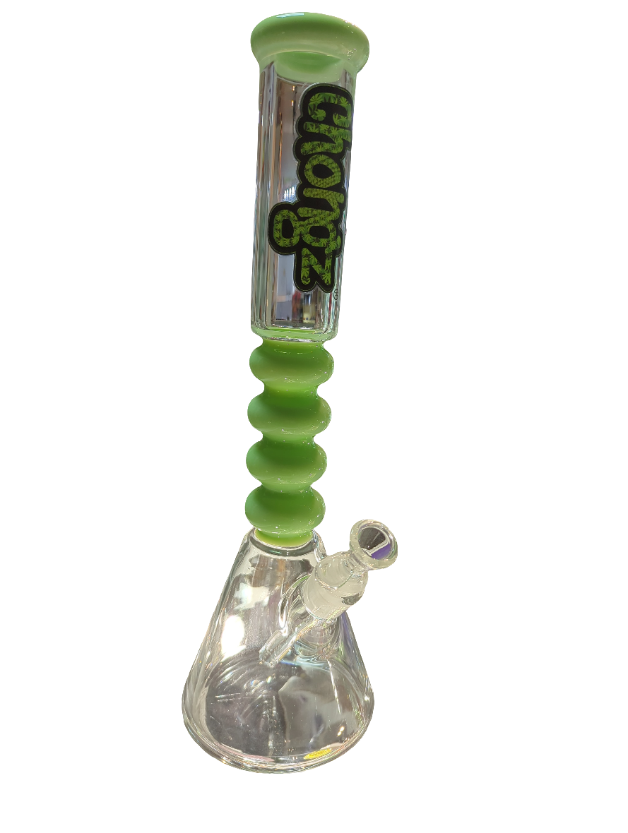 40cm Envy Breeds Desire Milk Green Waterpipe