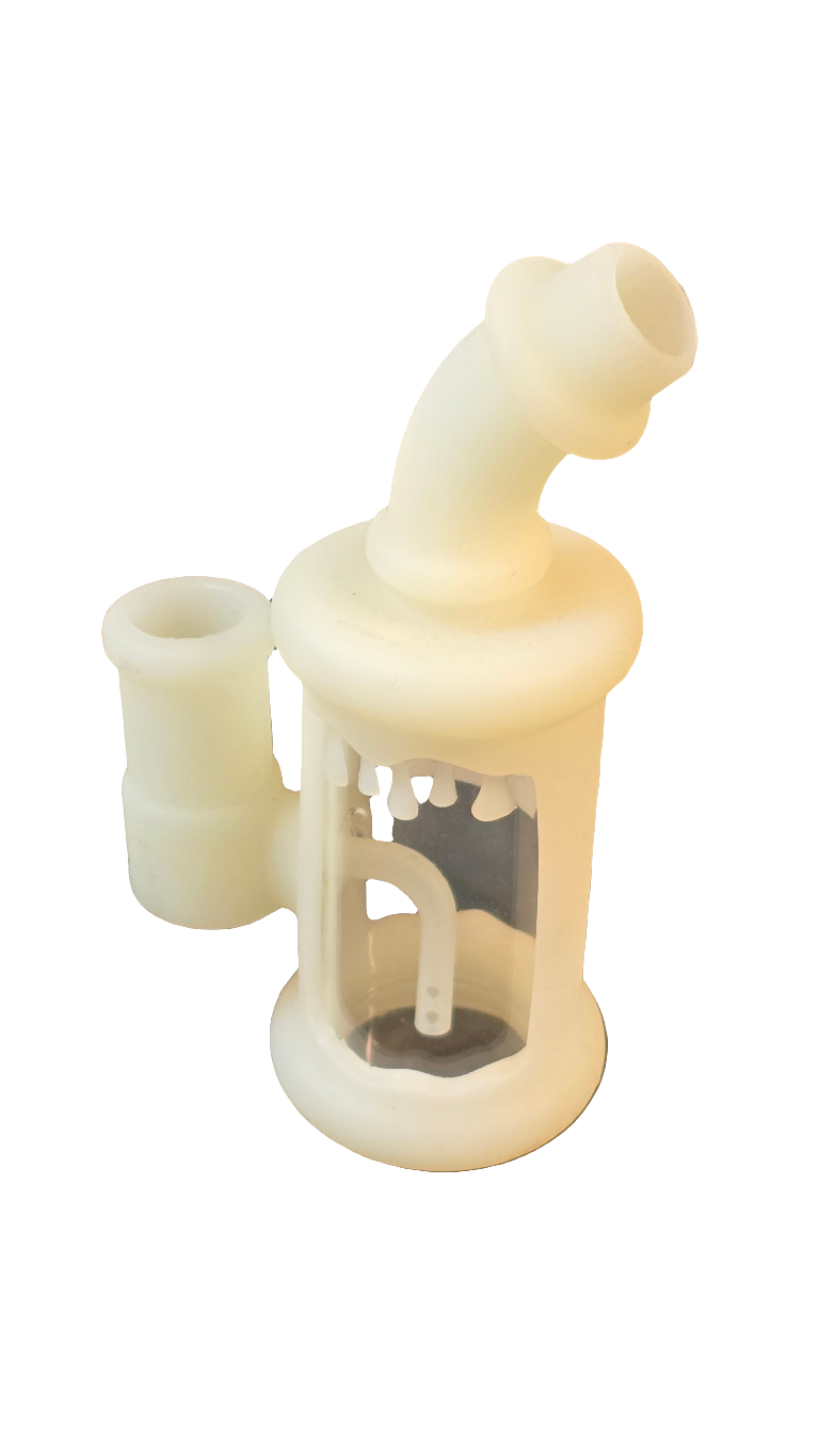 Silicone - Mini (really mini) Rig - Glow in Dark