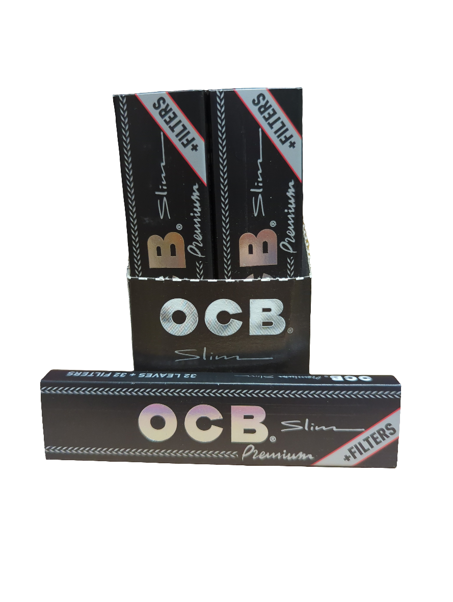 OCB PREMIUM K/S Slim Connoisseurs With Roach Single Pack