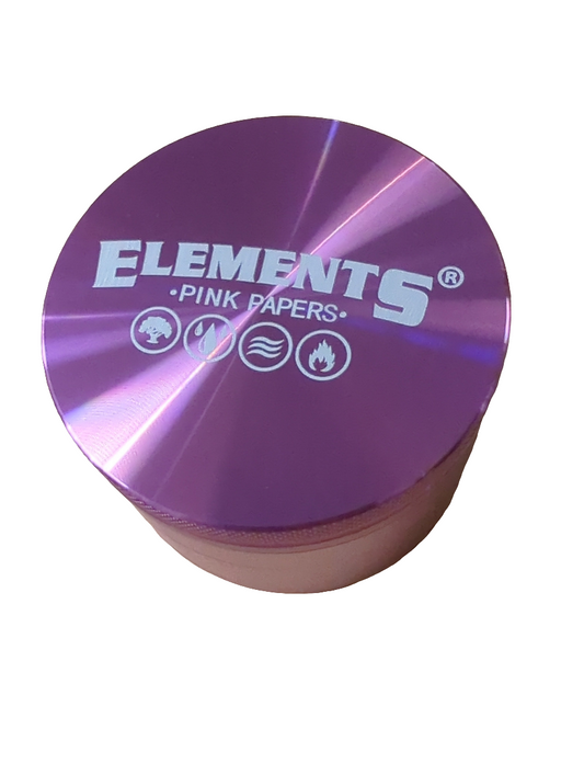 Elements Large 4-Part Metal Handmuller Pink