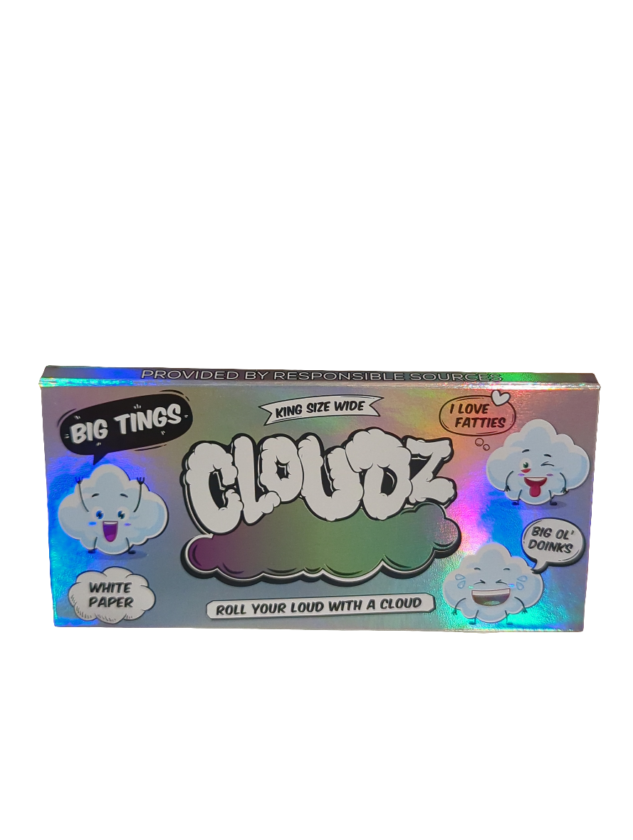 CLOUDZ Wider Rolling Papers White Single Pack