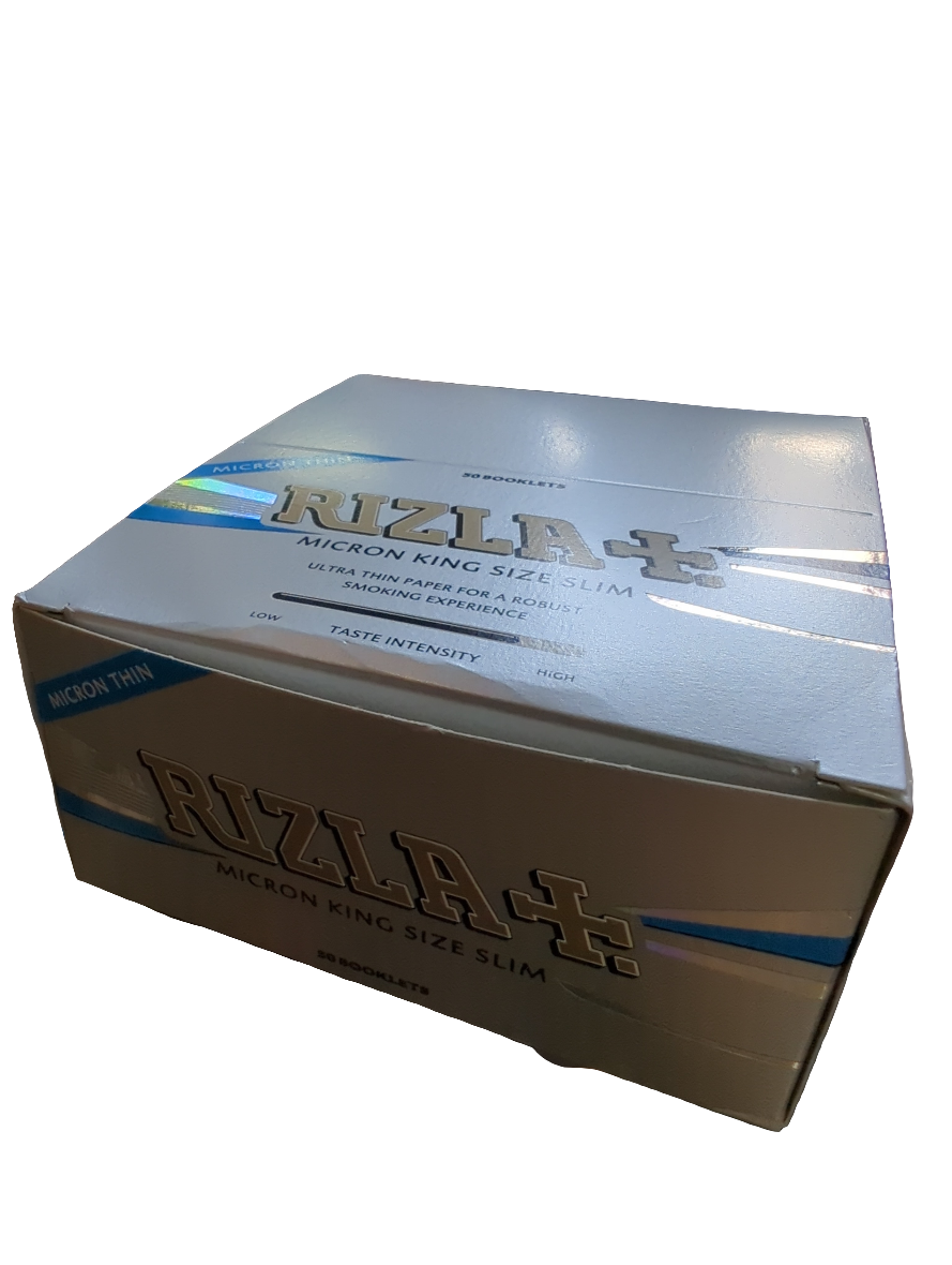 RIZLA Kingsize Rolling Papers Micron BOX