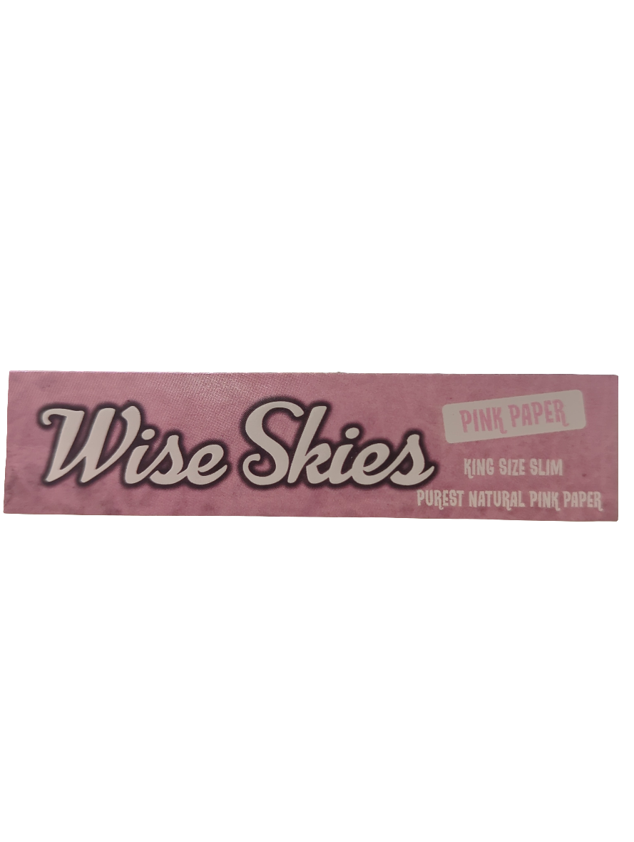 WISE SKIES King Size Slim Pink Papers Single Pack
