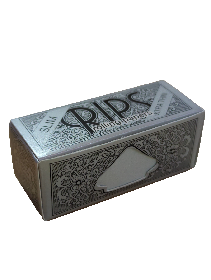 Rips Rolling Papers Rolls Black - Slim - (XTRA THIN) 5meter (24pcs)