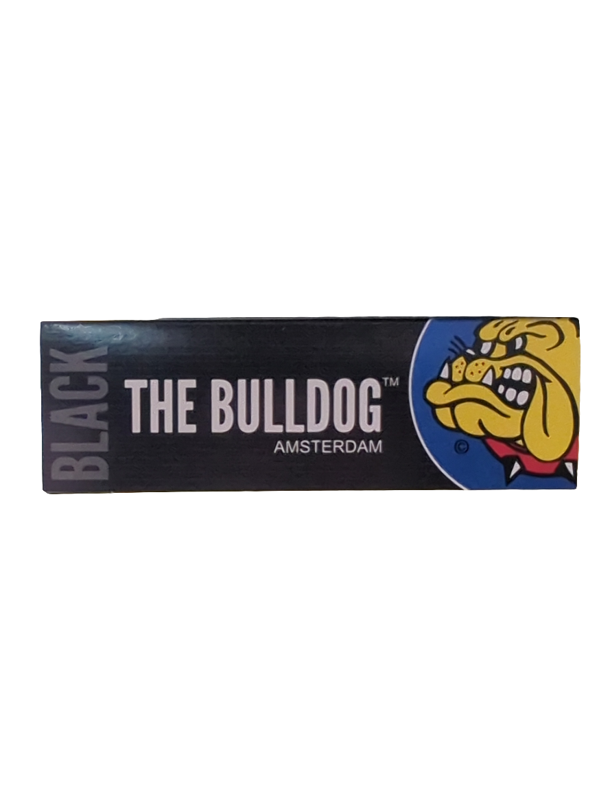 THE BULLDOG Rolling Papers PAPER 1.1/4 BLACK Single Pack