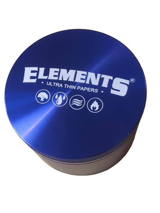 Elements Large 4-Part Metal Handmuller Blue