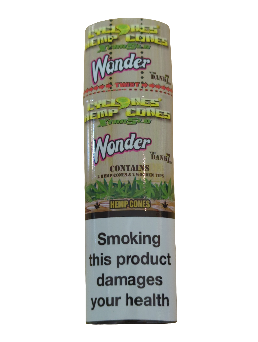 Cyclone - Hemp Cones + Dank 7 Tip Wonderberry - Single Pack