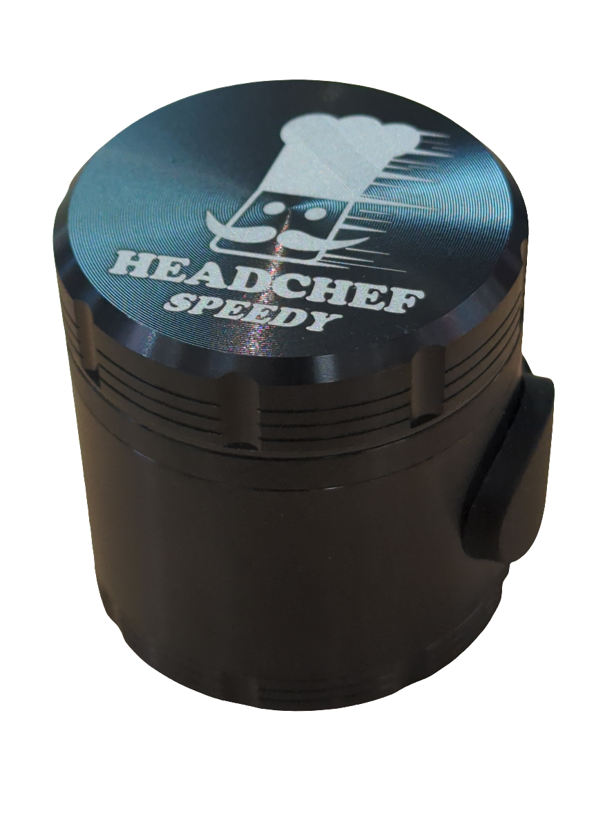 Headchef SPEEDY 50mm 4 Part - BLACK