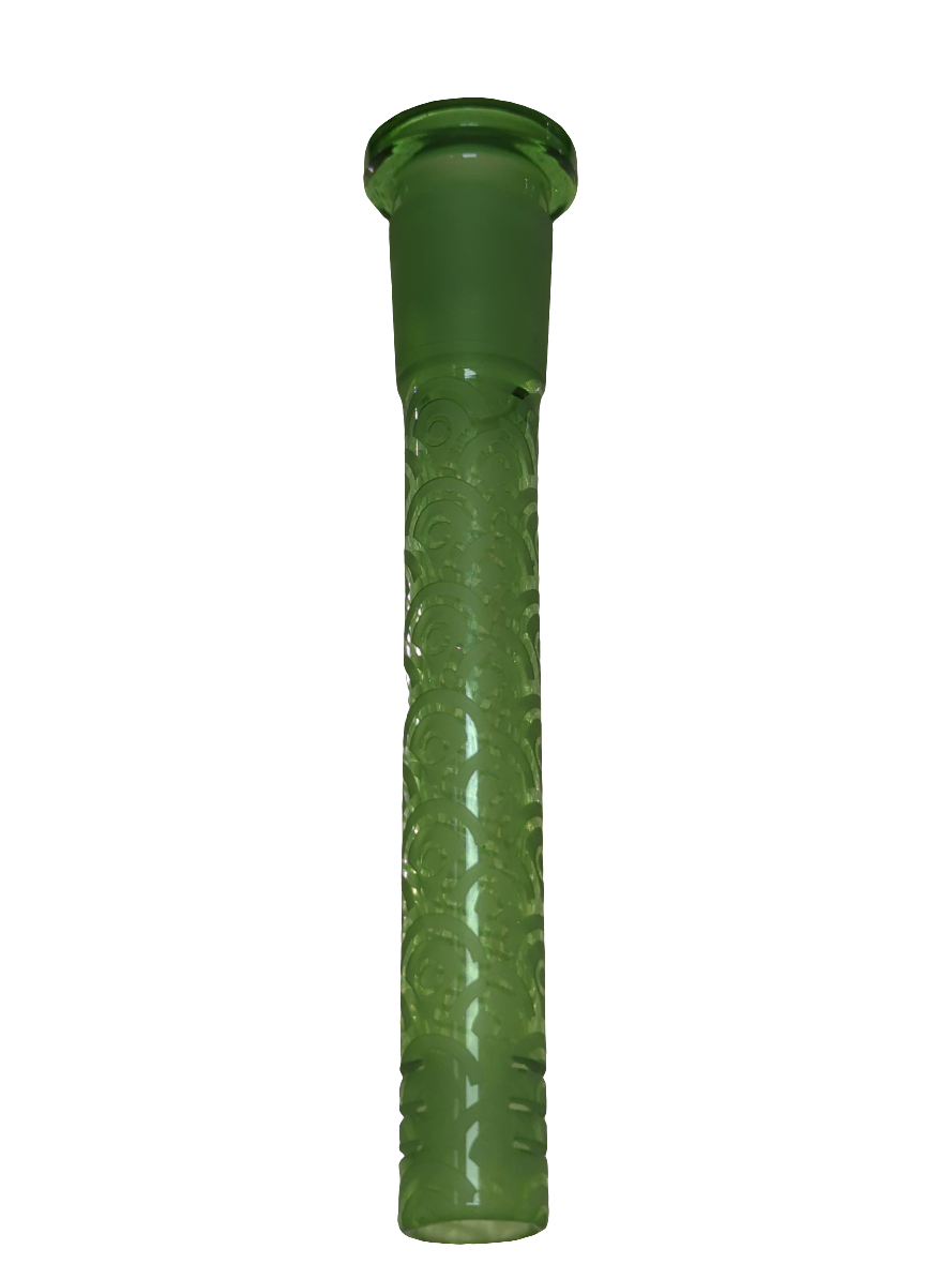 ART Glass Stem 19mm-14mm Green 9.5cm - FROSTED GREENSTEM07