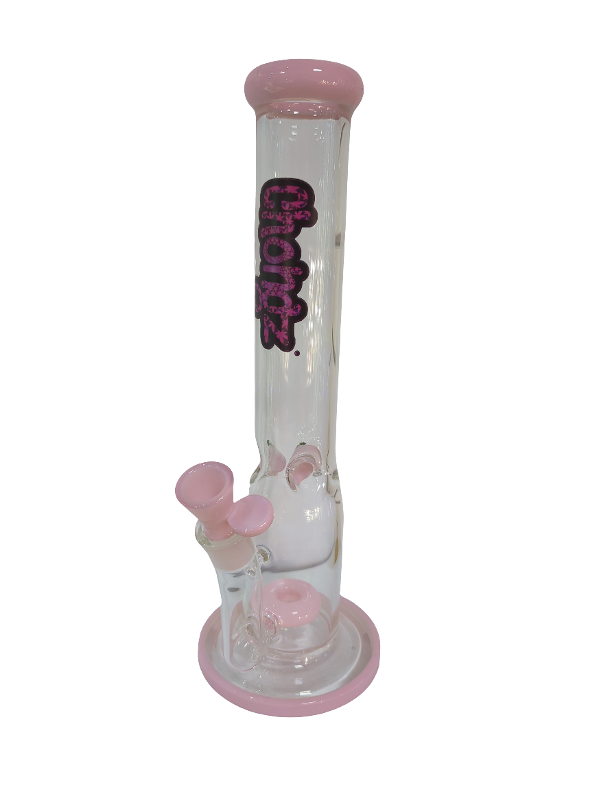 35cm Stinky Toes Pink Perc Glass