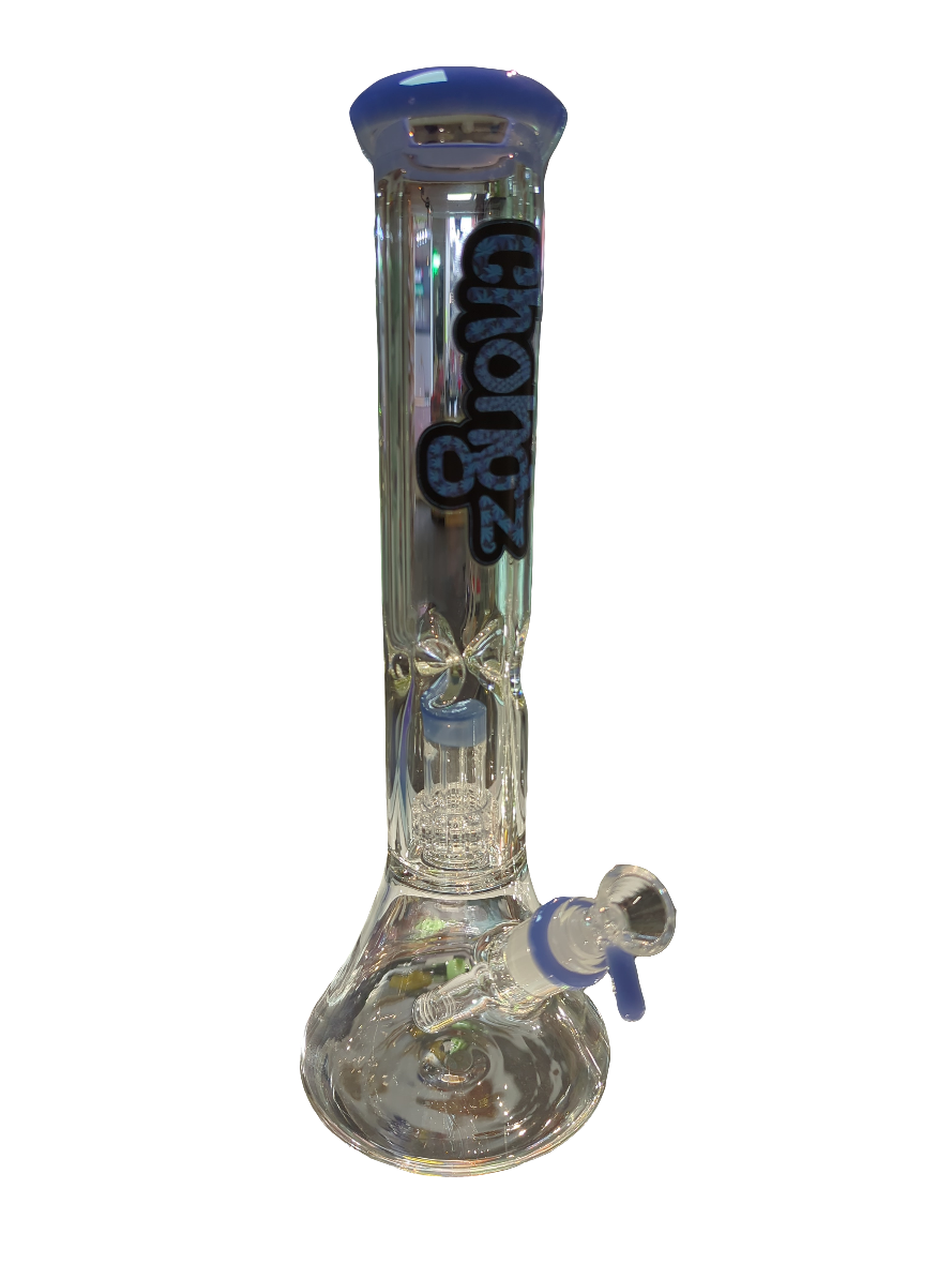 melvin 7mm 35cm Milk Blue WaterpipeGCH305
