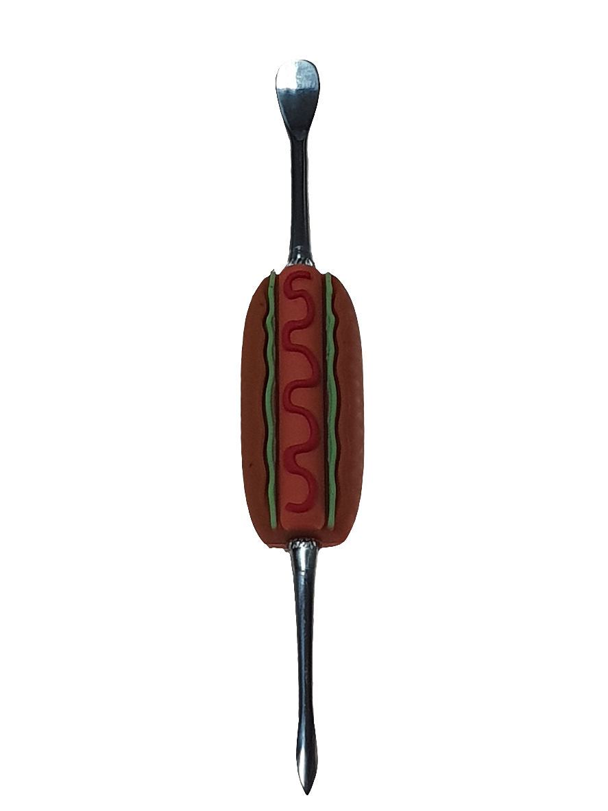 Hotdog Dab Tool Character Stainless Steel