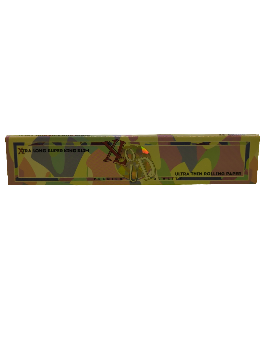 LOUD LDN NATURAL RICE PAPER "CANDY" - XL "XLOUD" 130mm SLIM PAPERS Single Pack