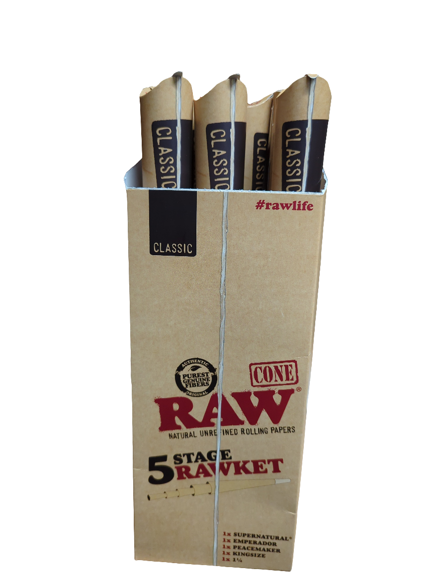 RAW 5 Stage Rawket Cones Variety Pack - Single Pack