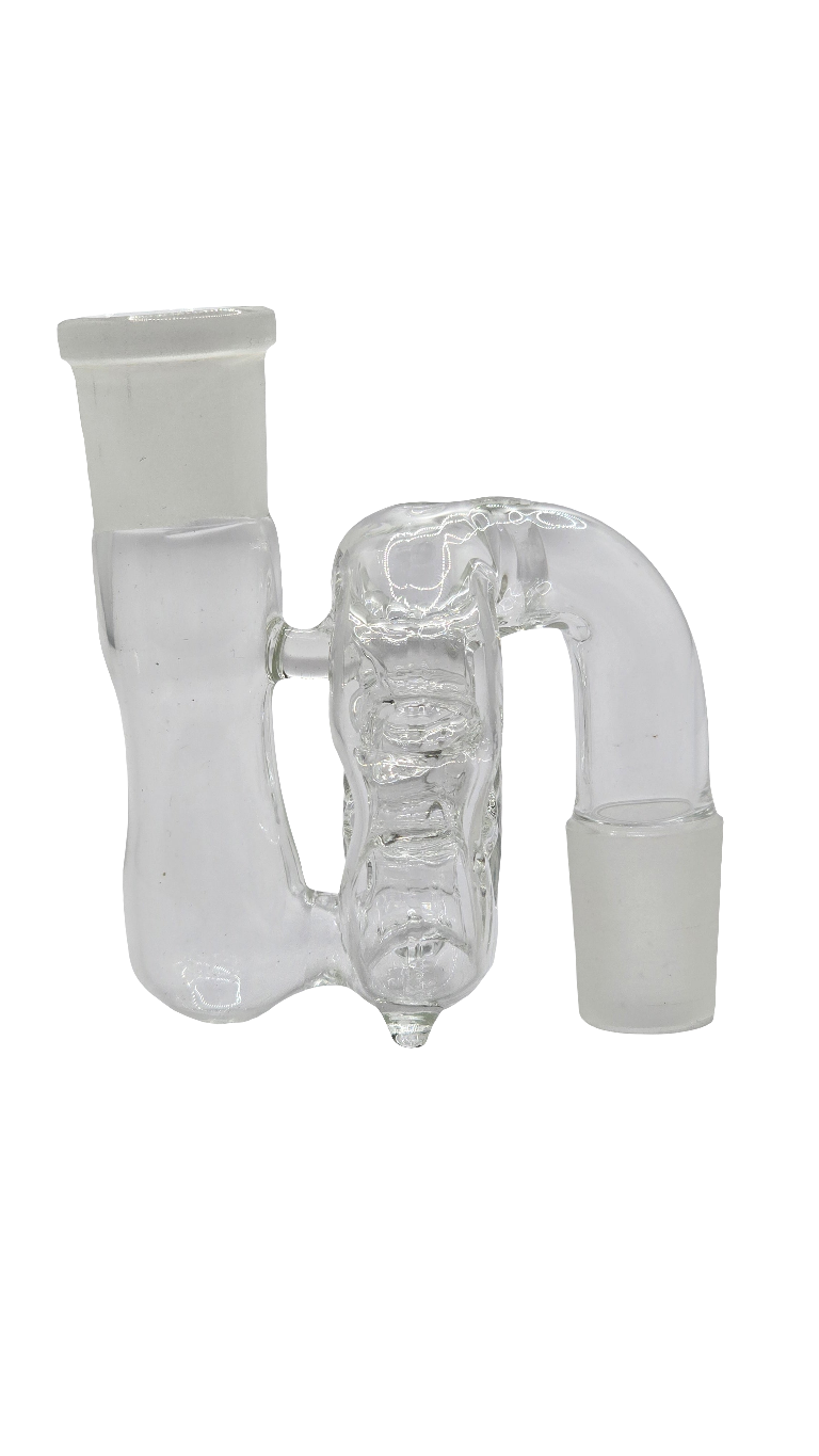 Glass Pre Cooler - Swiss Perc Honeycomb Diffuser Chamber - 18mm