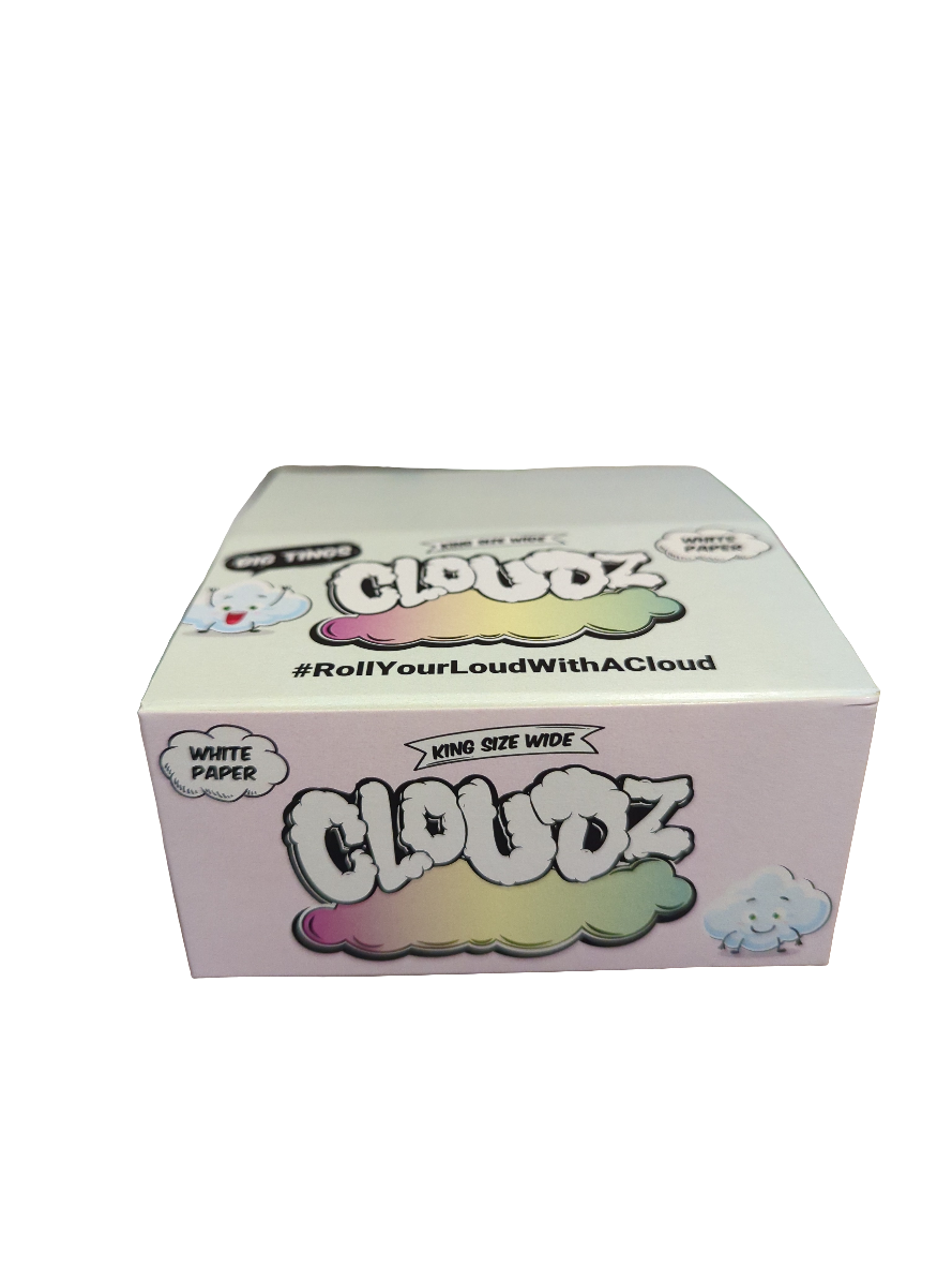 CLOUDZ Wider Rolling Papers White Box (Box of 24) BOX
