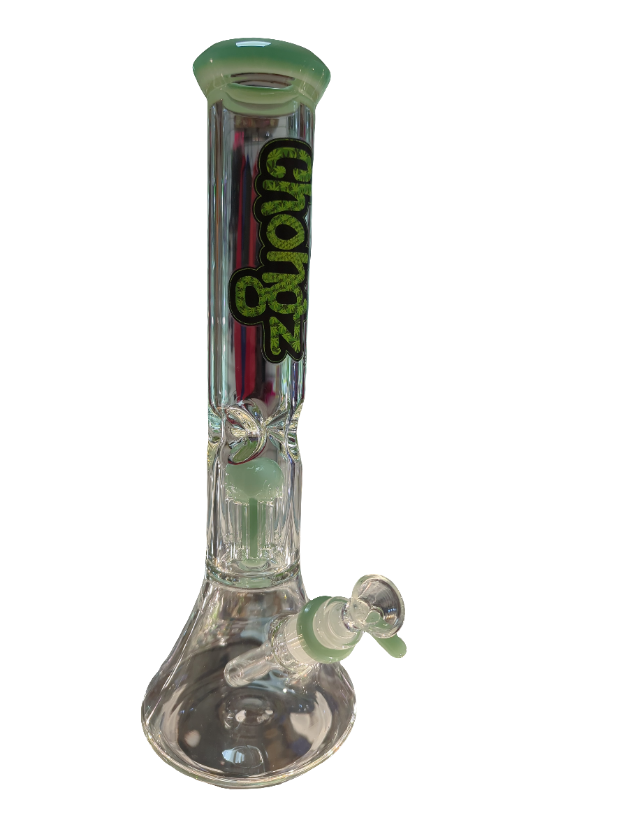 Caribou 7mm 35cm Milk Green WaterpipeGCH307B