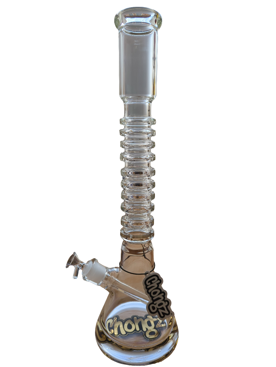 Chongz Glass 46.5cm "Lovely Bones" heavy duty waterpipe