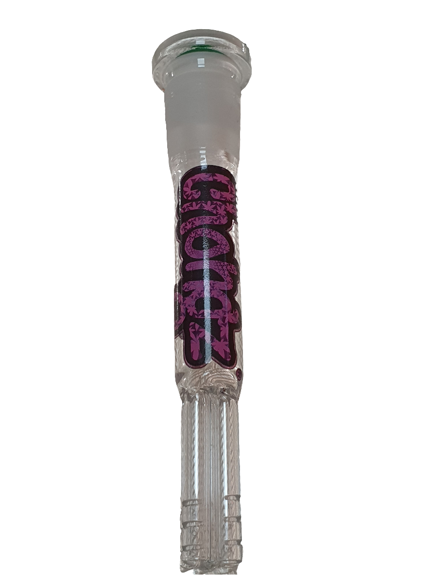 Clear Diffusor Glass Stem 19mm-14mm 9.5cm - 4 SHOOTERSTEM05