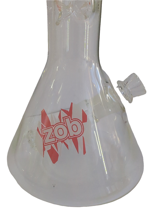 Zob Glass - Z FIX-FD-14BK - 14? Beaker fixed flat disc downstem