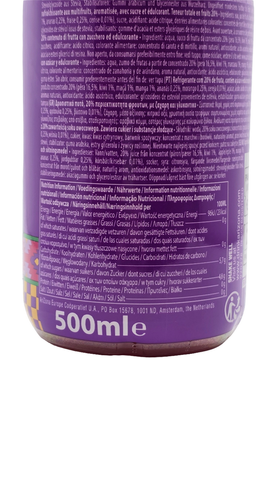 Arizona Cowboy Cocktail Fruit Punch Bottle - 500ml