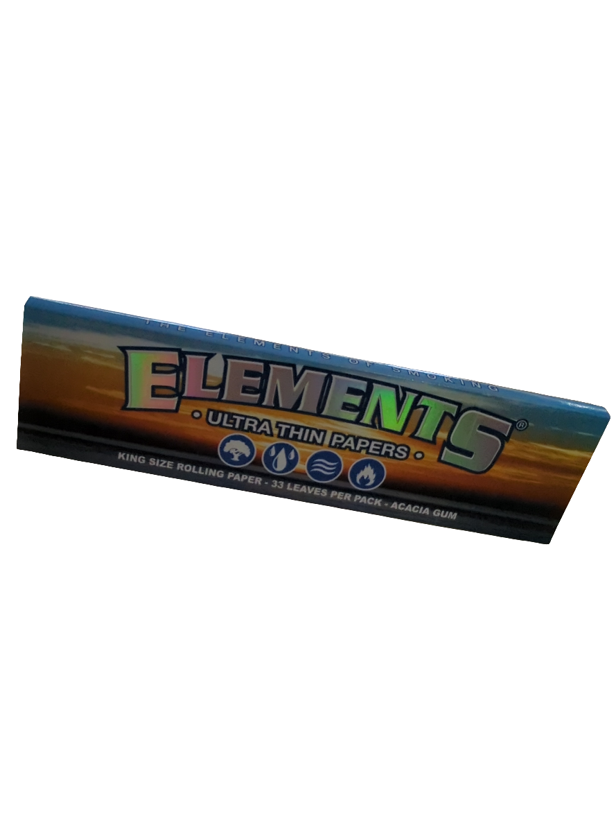 ELEMENTS BLUE Kingsize Slim Rolling Papers Single Pack