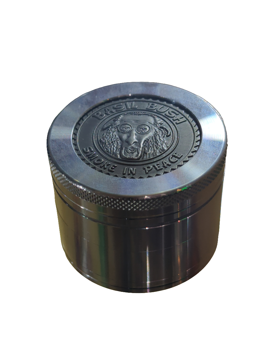 Basil Bush 4 part 50mm Aluminium Basil Bush 3D logo
