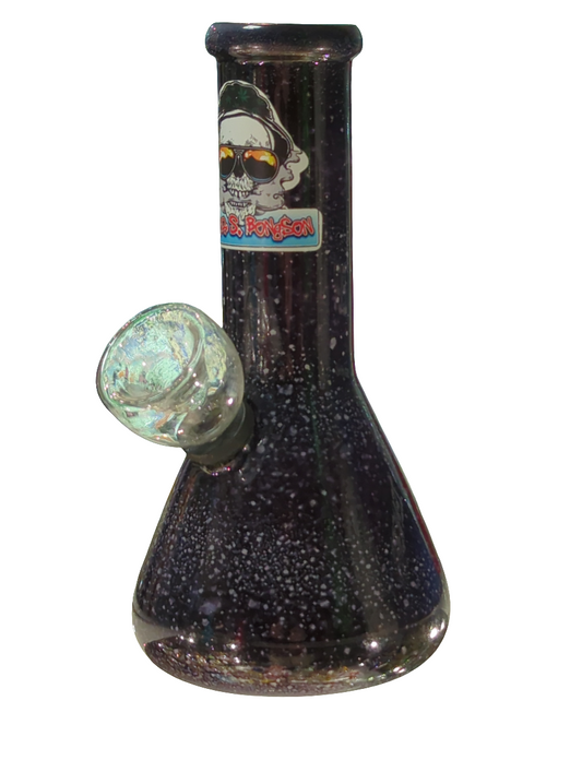 Chill Bill 13cm Marbled Glass