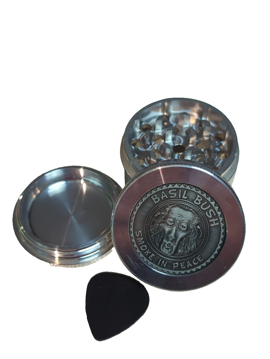 Basil Bush 4 part 50mm Aluminium Basil Bush 3D logo