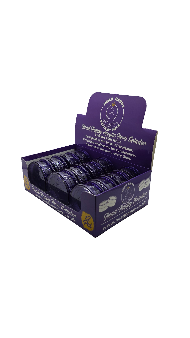 Head Happy Plastic 2pc + Storage V2 - PURPLE