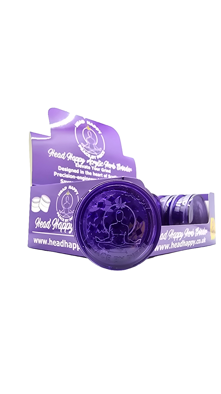 Head Happy Plastic 2pc + Storage V2 - PURPLE