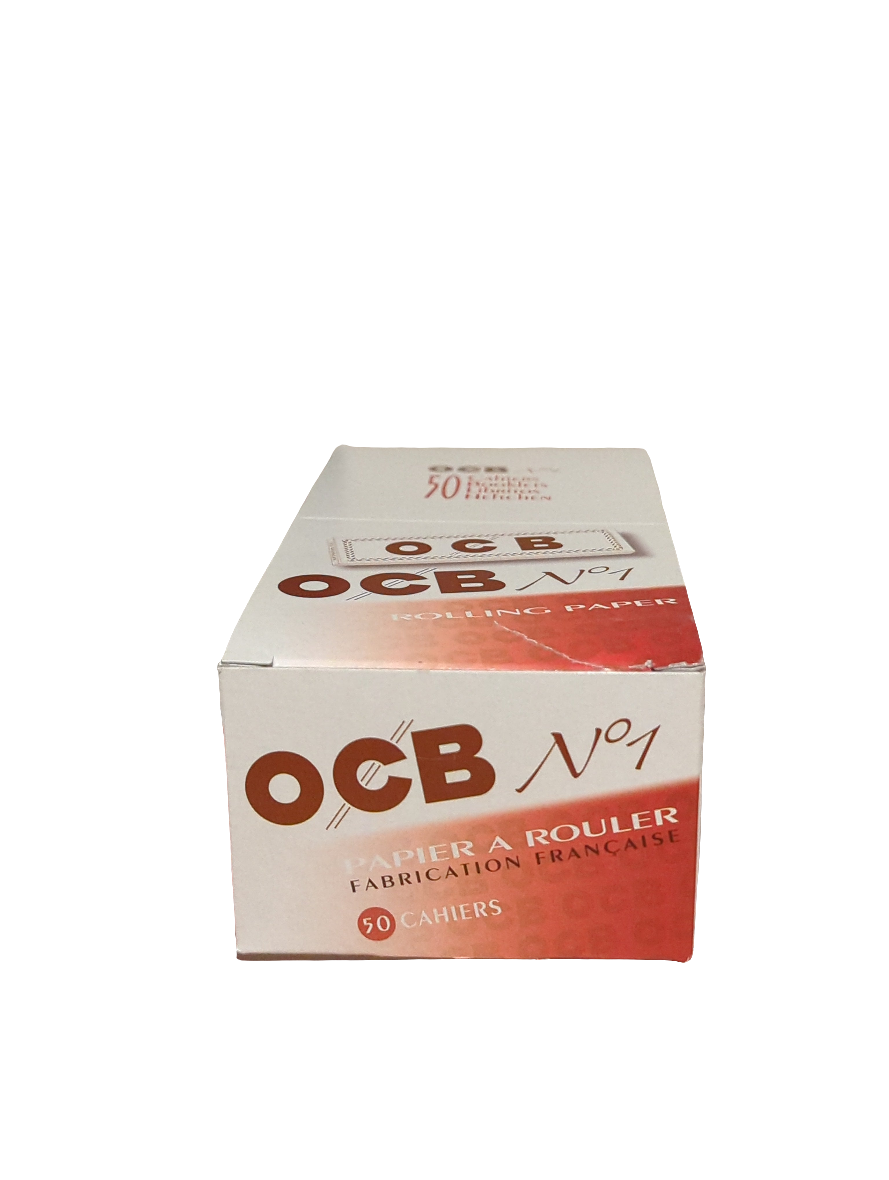 OCB WHITE Rolling Papers Small Lightweight (Box of 50) BOX