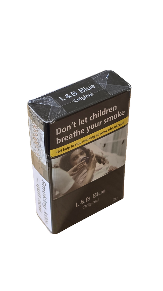 L&B Lambert and Butler - King Size 20s Blue