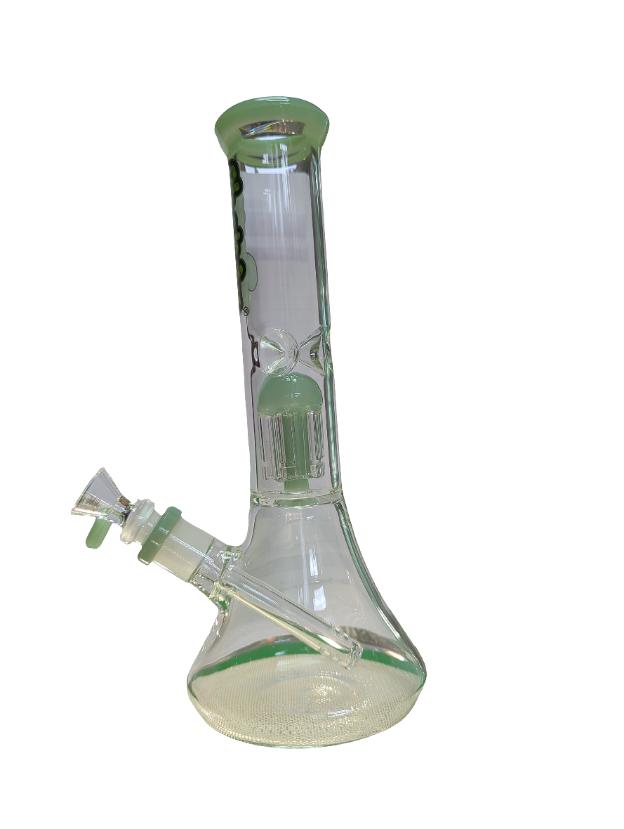 Desire Path 4mm 27.5cm Milk Green WaterpipeGCH309B