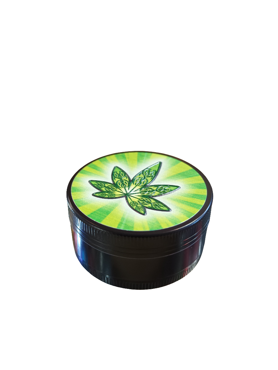 3-Part Atomic Leaf Design Herb Metal Handmuller - Assorted