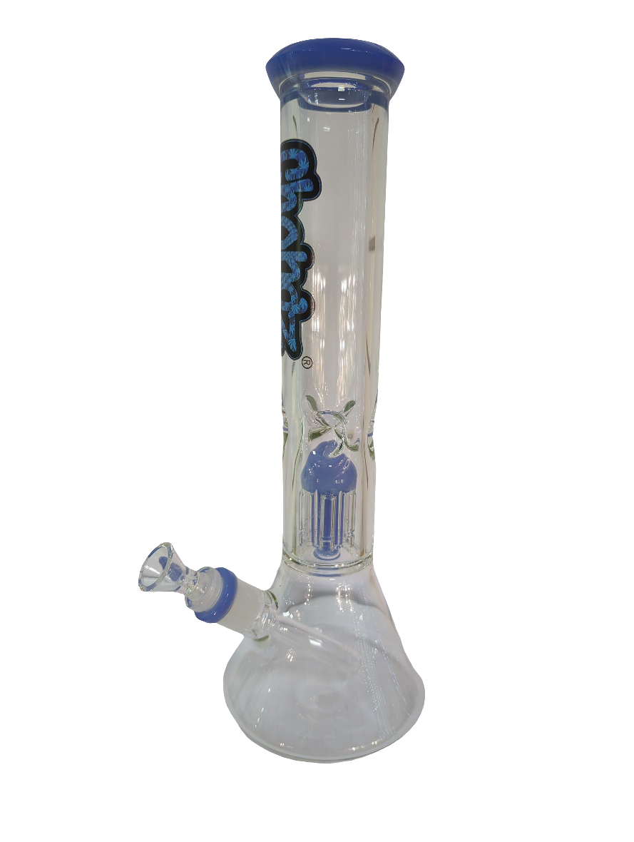 Caribou 7mm 35cm Milk Blue WaterpipeGCH307