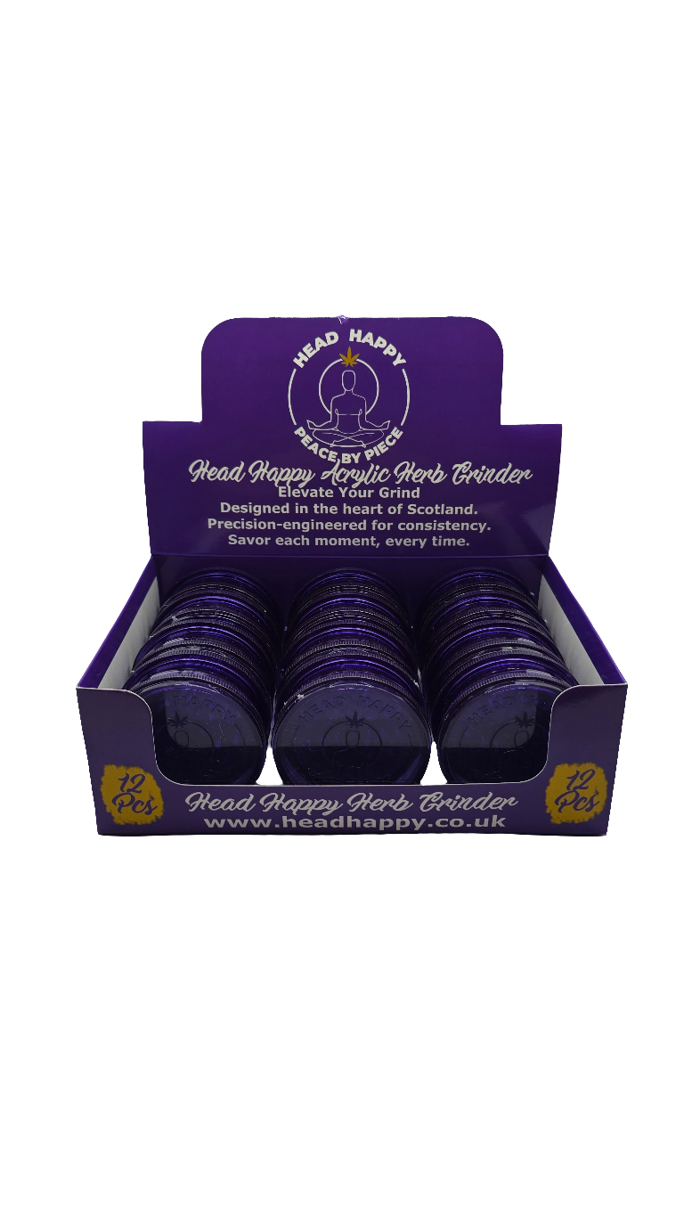 Head Happy Plastic 2pc + Storage V2 - PURPLE
