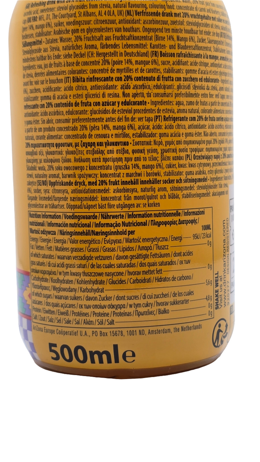 Arizona Cowboy Mucho Mango Bottle - 500ml