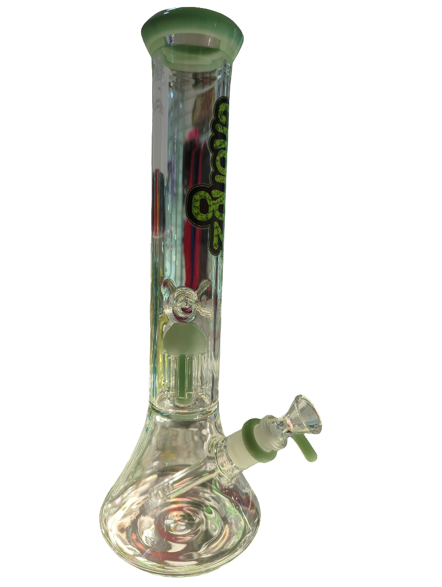 Lemon Rind 5mm 35cm Milk Green WaterpipeGCH306B