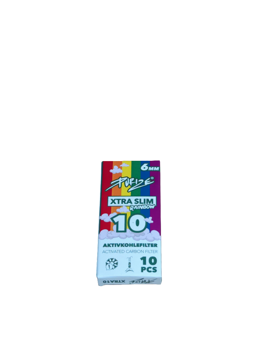 PURIZE Carbon Filters - XTRA SLIM - RAINBOW