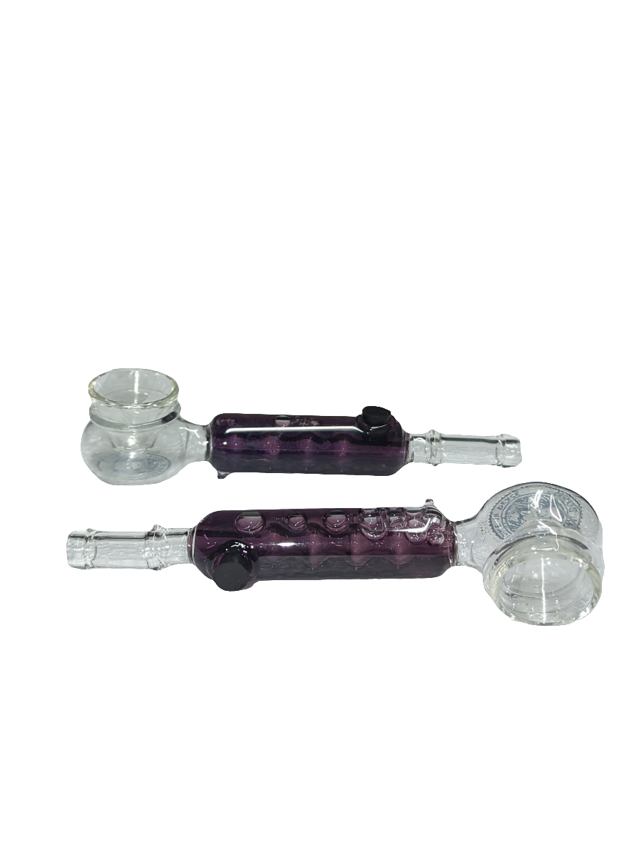 Glass 4.5 Liquid Filled Pipe - PURPLE
