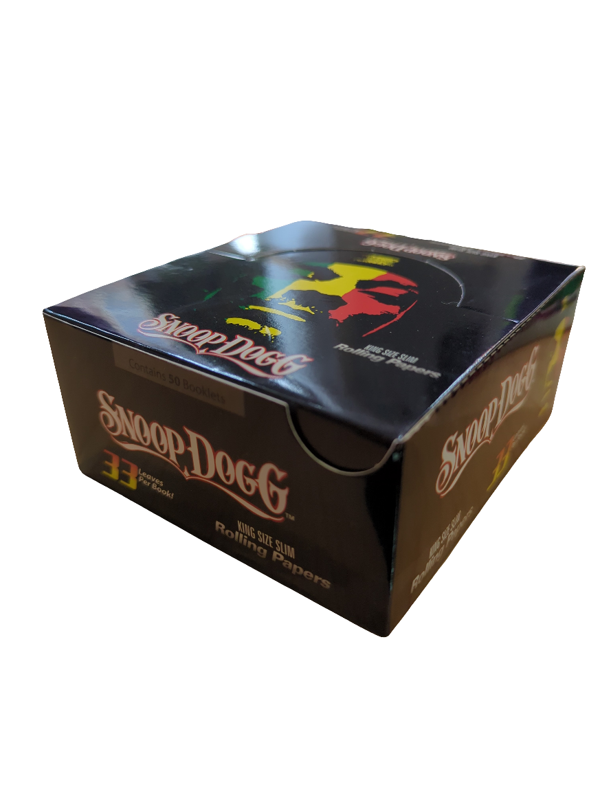 SNOOP DOGG Kingsize Rolling Papers (Box of 50) BOX