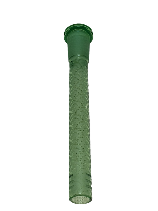 ART Glass Stem 19mm-14mm FROSTED Green 11.5cm