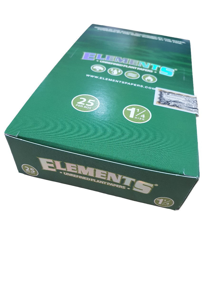 ELEMENTS Green 1 1/4 - Box of 25 BOX