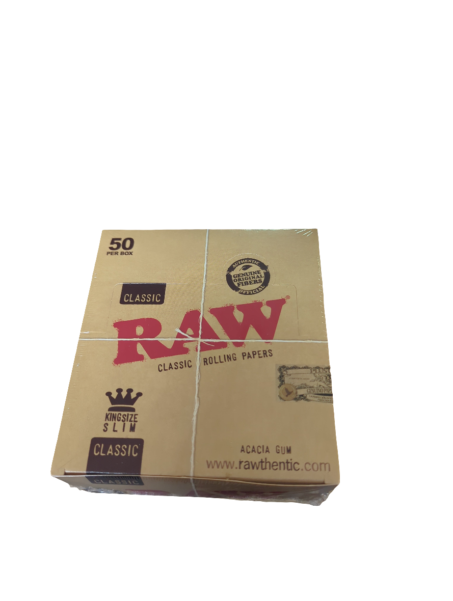 RAW CLASSIC Kingsize Rolling Papers BOX
