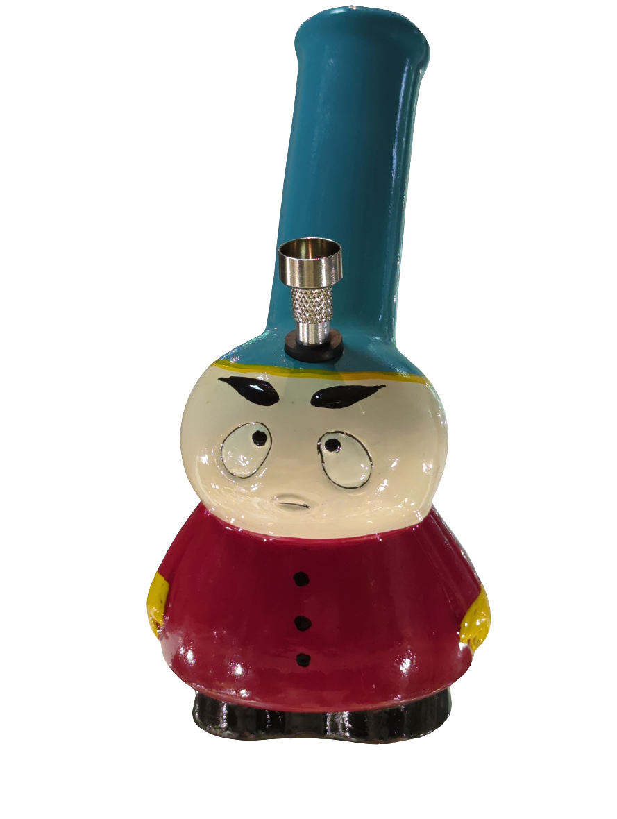 Ceramic Tube - Head Bong 18cm Cartman