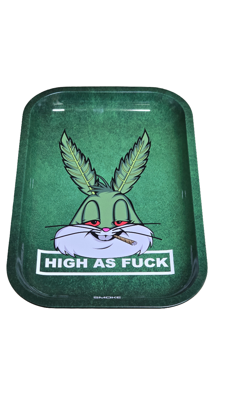 Smoke Arsenal Trays - (28x18cm) - HIGH AF - Budz Bunny (Bugs M67)