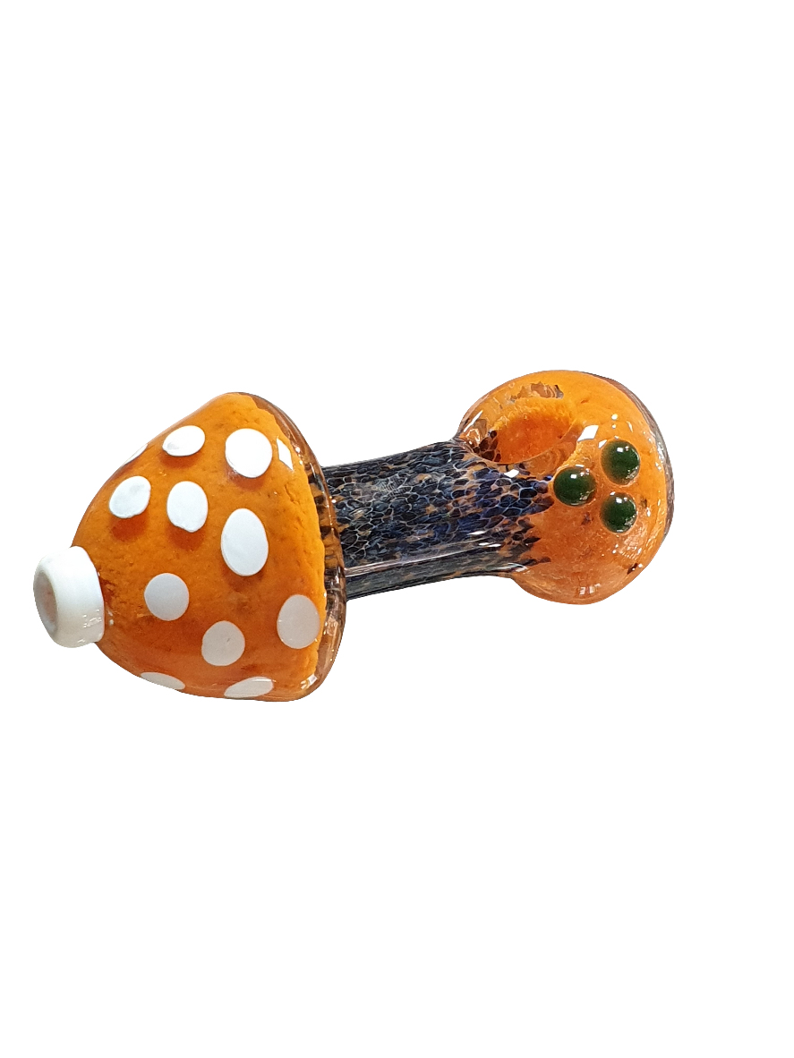 Pipe 3 MUSHROOM Design ORANGE GCOLORMUSH